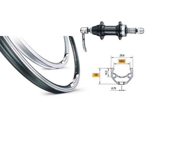 Kotač II 27.5" kranc Mach1 ER-10 S-E crni QR 36h