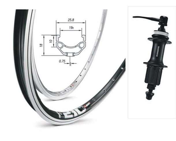 Kotač II 28/29" Mach1 210 Shimano RM35 CL 36h