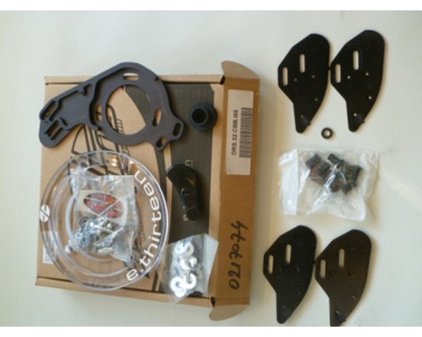 E13 Vodilica DRS.32-ISCG+05 prozirno-crno-crni