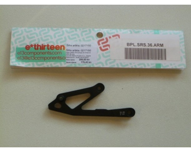 E13 poluga alu donja za SRS.36 crna