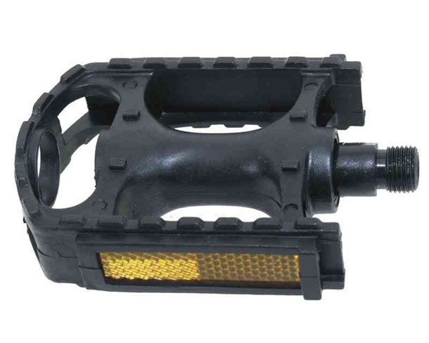 Pedale 1/2" NAVOJ plasticne crne