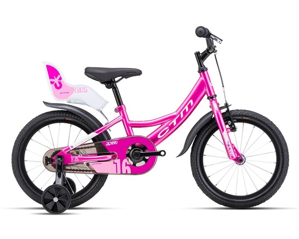 CTM Jenny 16" White Pink