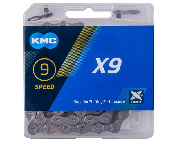 Lanac '9-brzina KMC X-9 114 karika-BOX