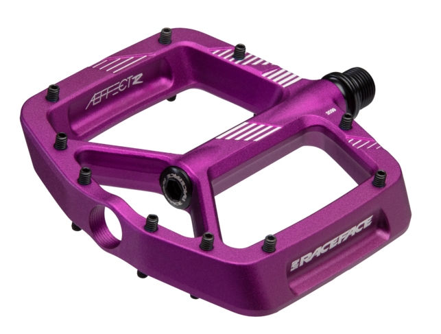 Pédales Race Face Aeffect R – Violet – Pédales Plates VTT/BMX – Neuves