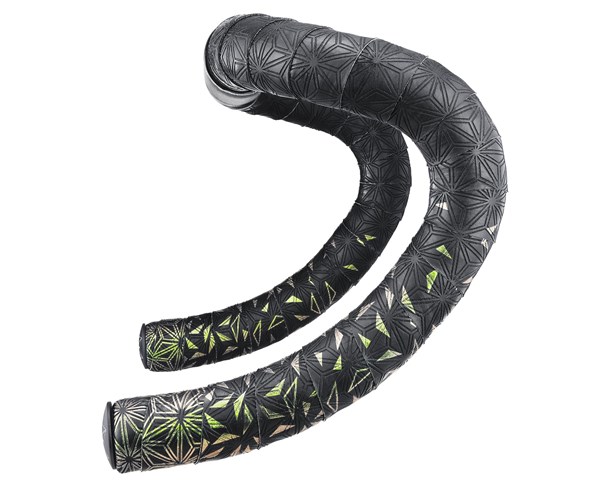 Traka volana Supacaz Super Sticky Kush star/fade-emerald