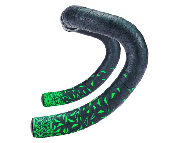 Traka volana Supacaz Super Sticky Kush star/fade-green