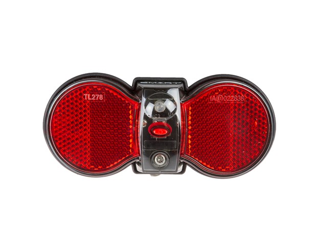Svjetlo za dinamo zadnje za prtljažnik led crveno