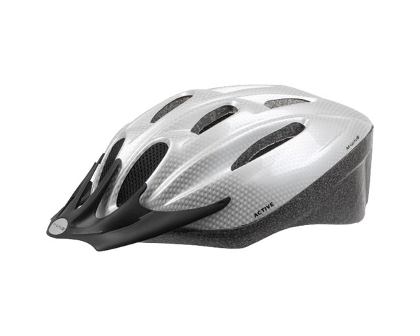 Kaciga XC with visor 53-57cm White/Carbon