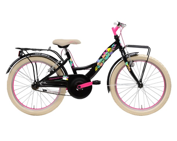 Adriatica dječji ženski 20" crno/rozi