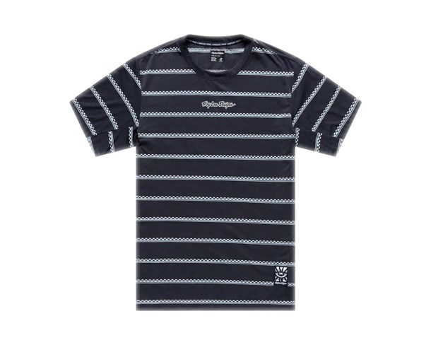Dres TLD Skyline SS Ride Tee Checked Out Carbon