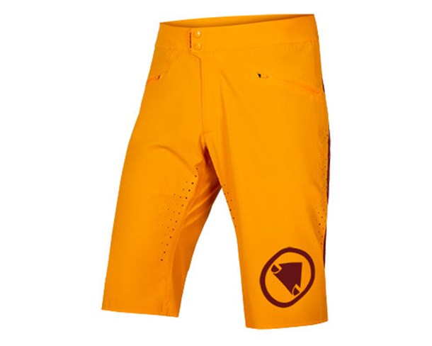 Endura hlačice Single Track Lite Short Fit, Tangerine