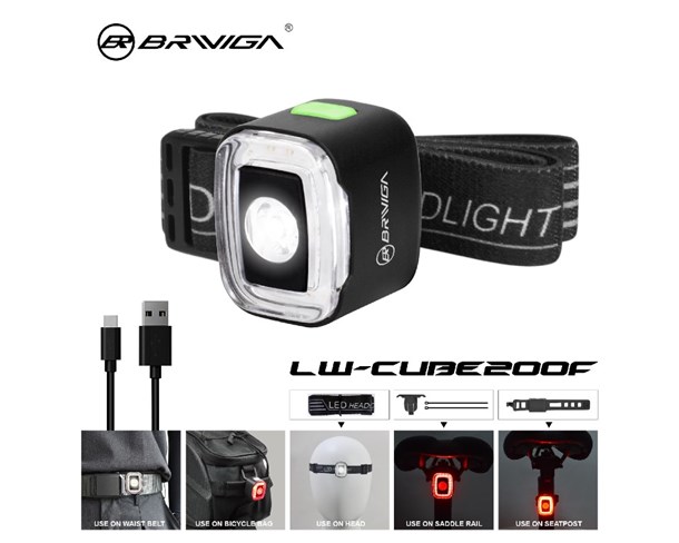 Bljeskalica aku-USB bijela LW-CUBE200FF