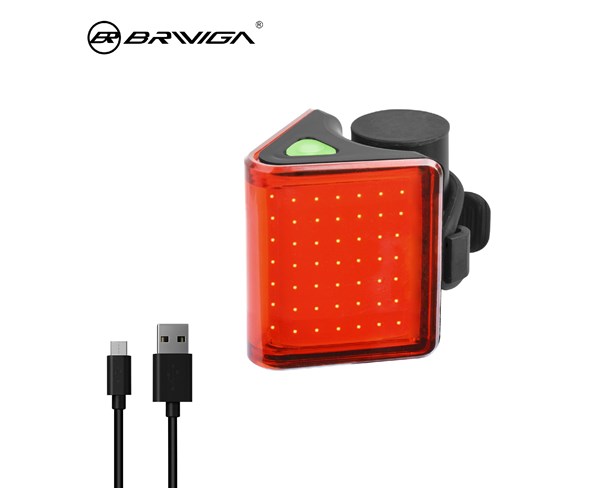 Bljeskalica BRIVIGA aku-USB zadnja crvena LW-100