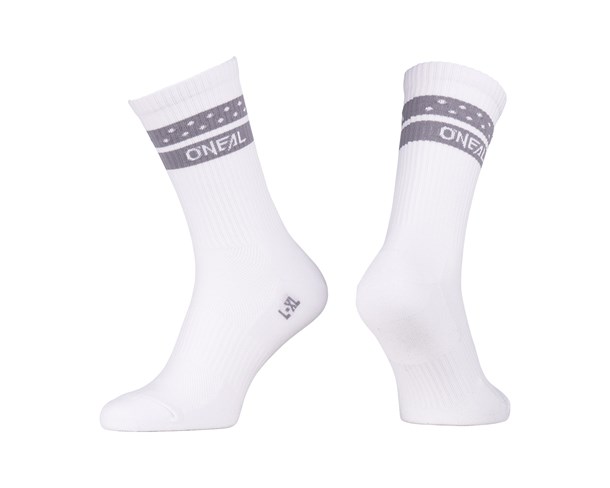 Čarape Oneal MTB Perfomance SOLID white