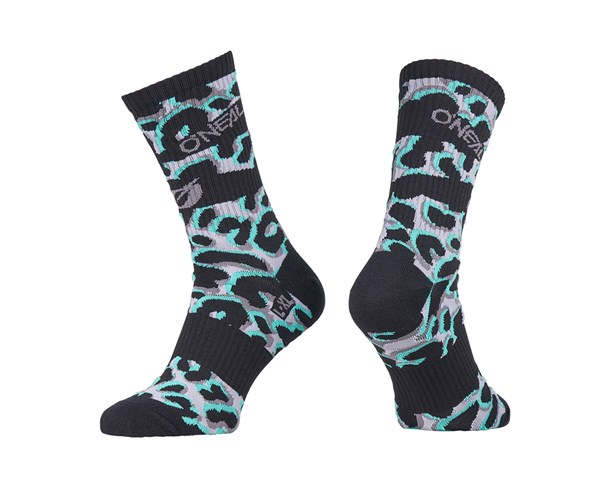 Čarape Oneal MTB Perfomance WILD black/teal