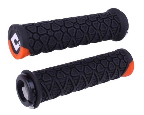 Gripovi ODI Vanquish v2.1 Lock-On Black/Orange 135mm