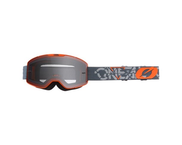 Goggle Oneal B-20 STRAIN gray/orange gray
