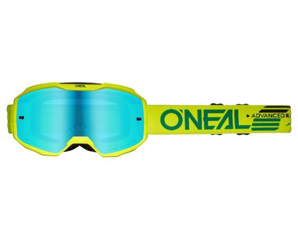Goggle O'Neal B-10 SOLID V.24 Yellow - radium blue