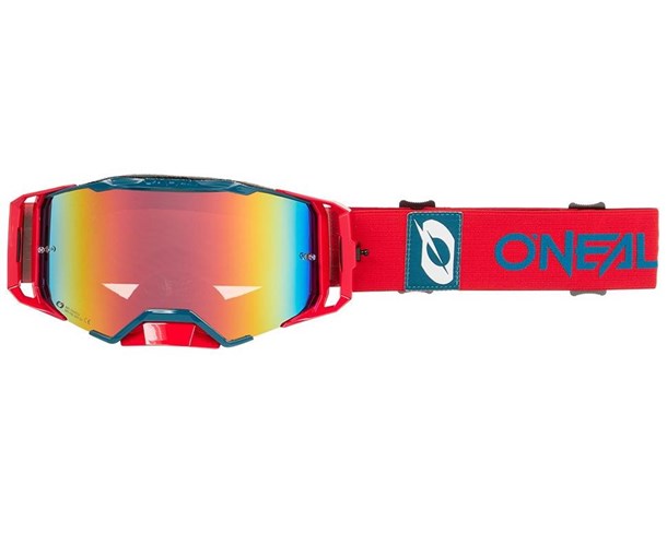 Goggle O'Neal B-33 BOLD V.25 red-blue/radium-red