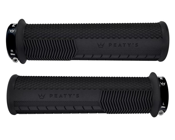 Gripovi Peaty's Monarch Knurl Thick Black