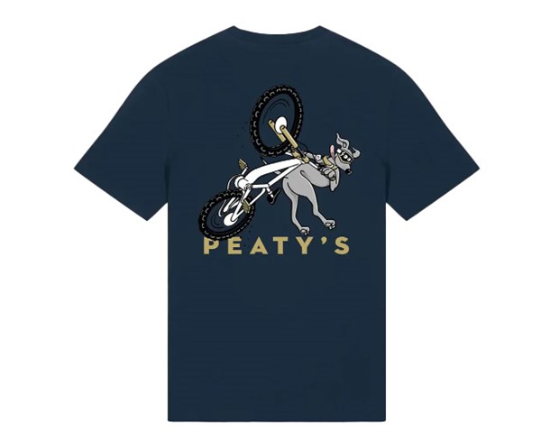 Peaty's PubWear Tee Can Can Navy