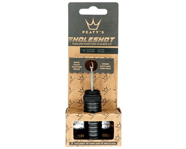 Peaty's Holeshot Set Za Krpanje Tubeless Gume Crni