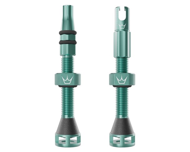 Peaty's Tubeless ventil Holeshot Fast Flow 42mm Jade