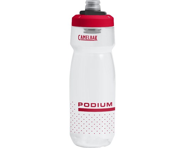 Bidon Camelbak PODIUM+ 0,71l crvena-prozirna