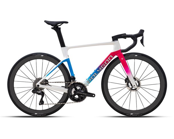 Polygon HELIOS A9 DURA  ACE Di2 700C WHT/PNK