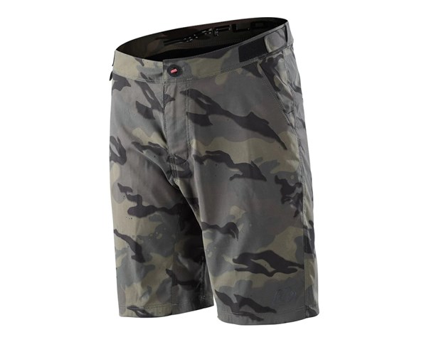 Hlačice TLD Flowline Shifty shell Spray Camo