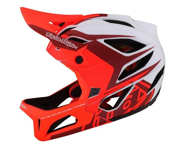 Kaciga TLD Stage Valance Red Mips
