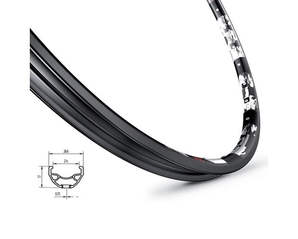 Obruč 27.5" Mach1 KARMA black 32h