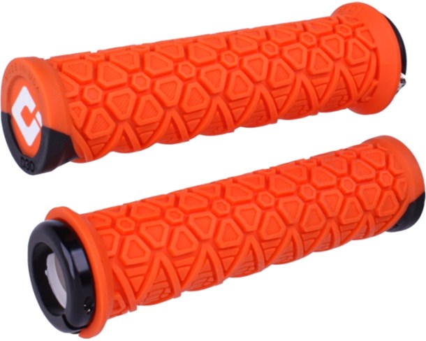 Gripovi ODI Vanquish v2.1 Lock-On Orange/Black 135mm