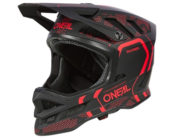 Kaciga Oneal BLADE Polyacrylite STRIKE V.25 Black/Red