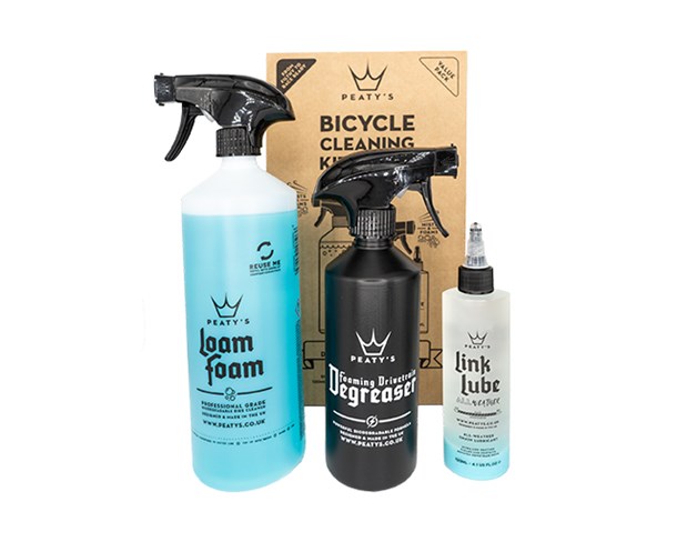 Peaty's Wash Degrease Lubricate set