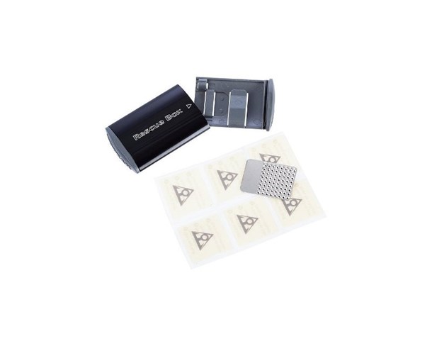 Set Topeak Rescue Box Blk sa samoljepljvim zakrpama