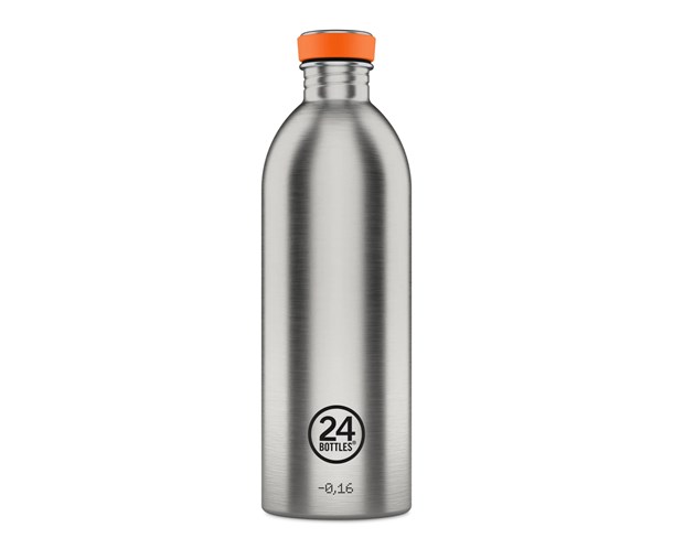 Boca 24Bottles Urban brushed steel 1L