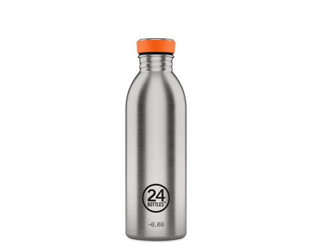 Boca 24Bottles Urban brushed steel 500ml